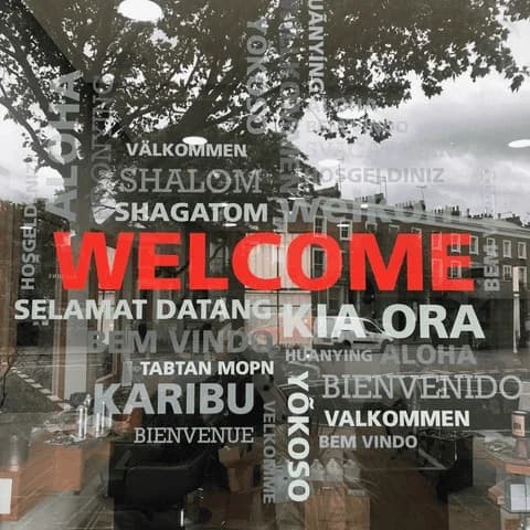 Window Lettering & Decals